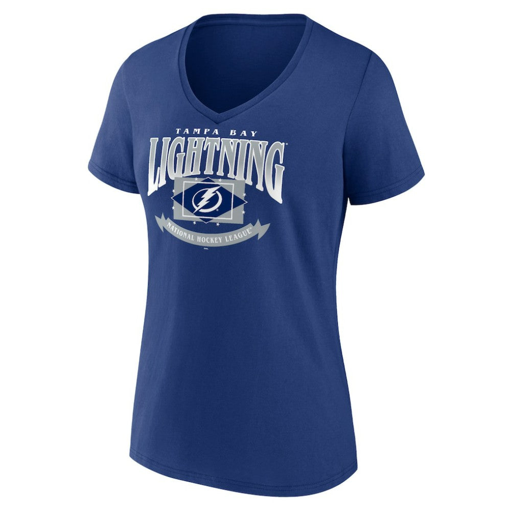 Tampa Bay Lightning Women's Slapshot V-Neck T-Shirt Online