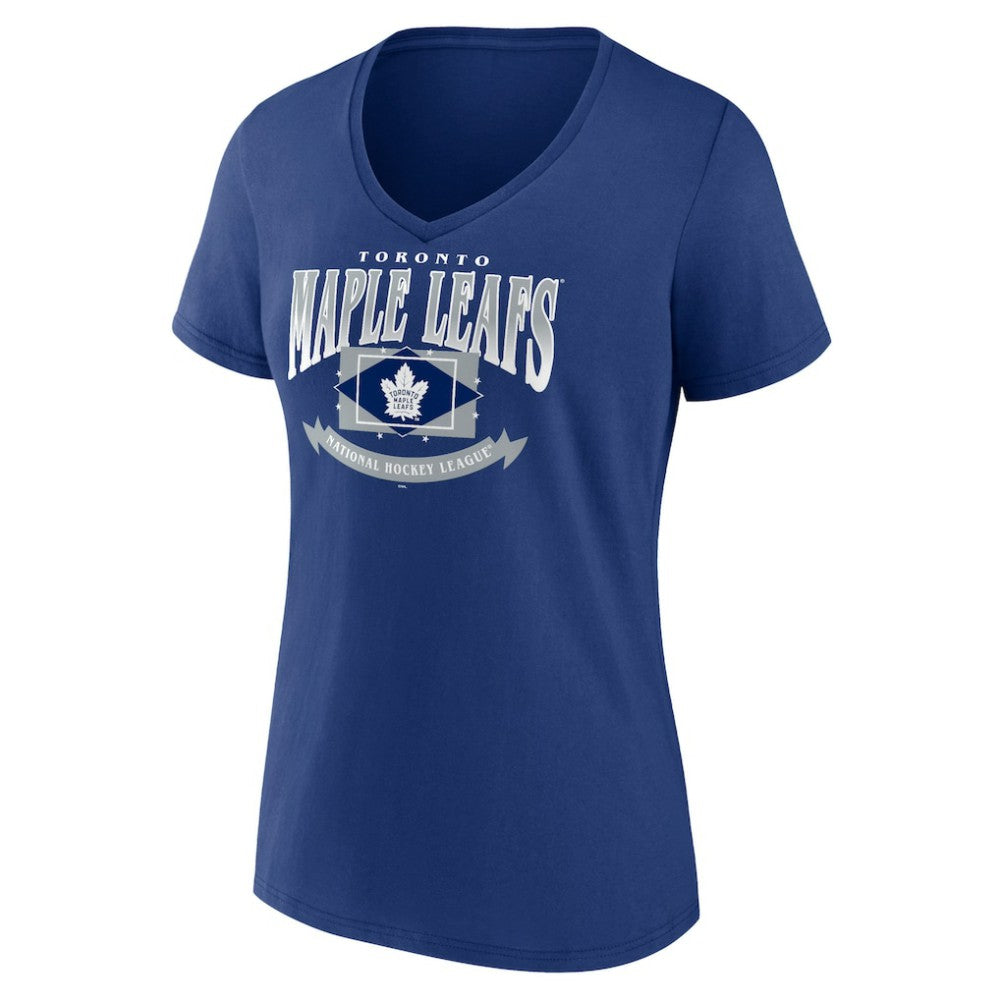 Toronto Maple Leafs Women's Slapshot V-Neck T-Shirt Online