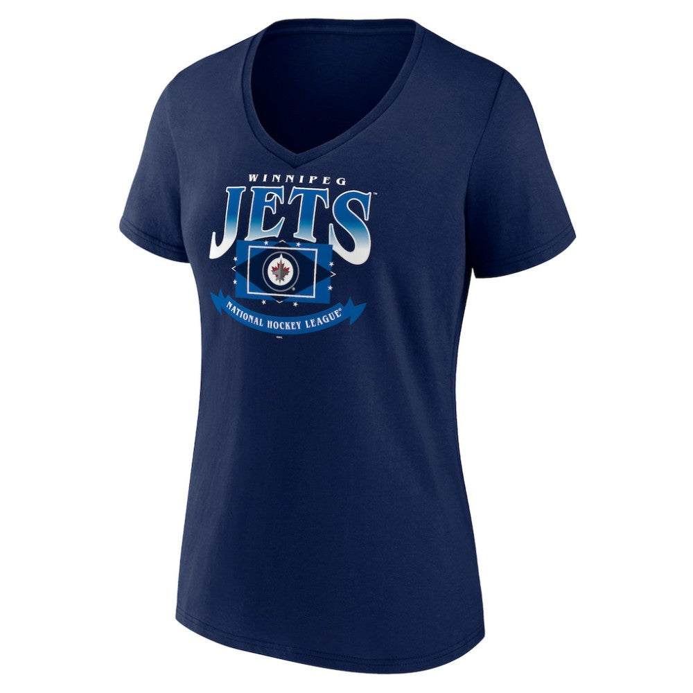 Winnipeg Jets Women's Slapshot V-Neck T-Shirt Online
