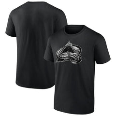 Colorado Avalanche Iced Out T-Shirt For Sale
