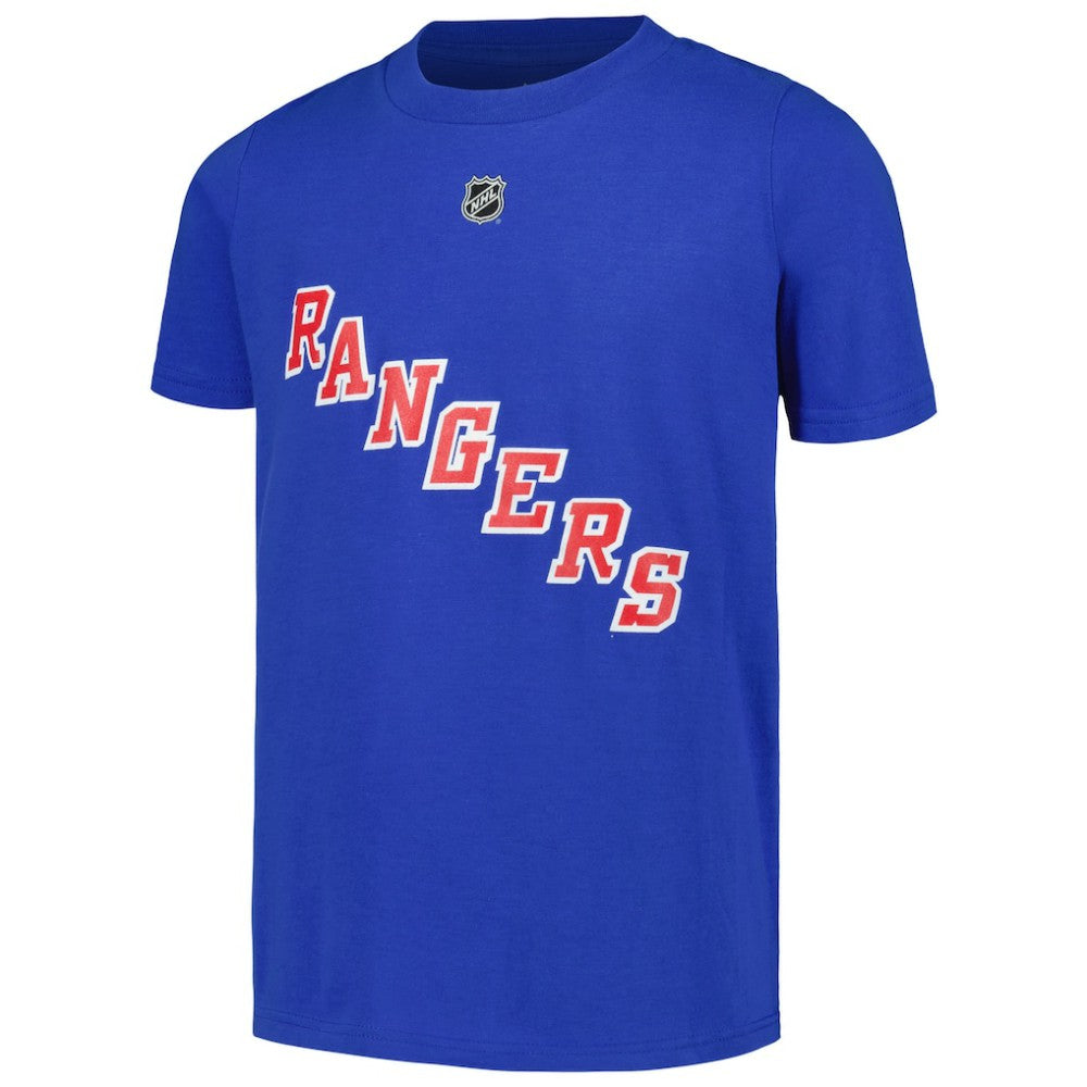 Igor Shesterkin New York Rangers Youth Player Name & Number T-Shirt For Sale