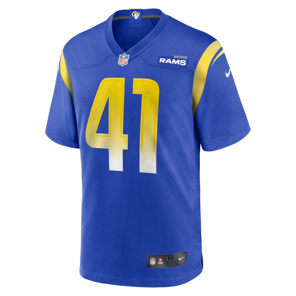 Los Angeles Rams Nike Cameron McCutcheon  Game Jersey