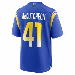 Los Angeles Rams Nike Cameron McCutcheon  Game Jersey