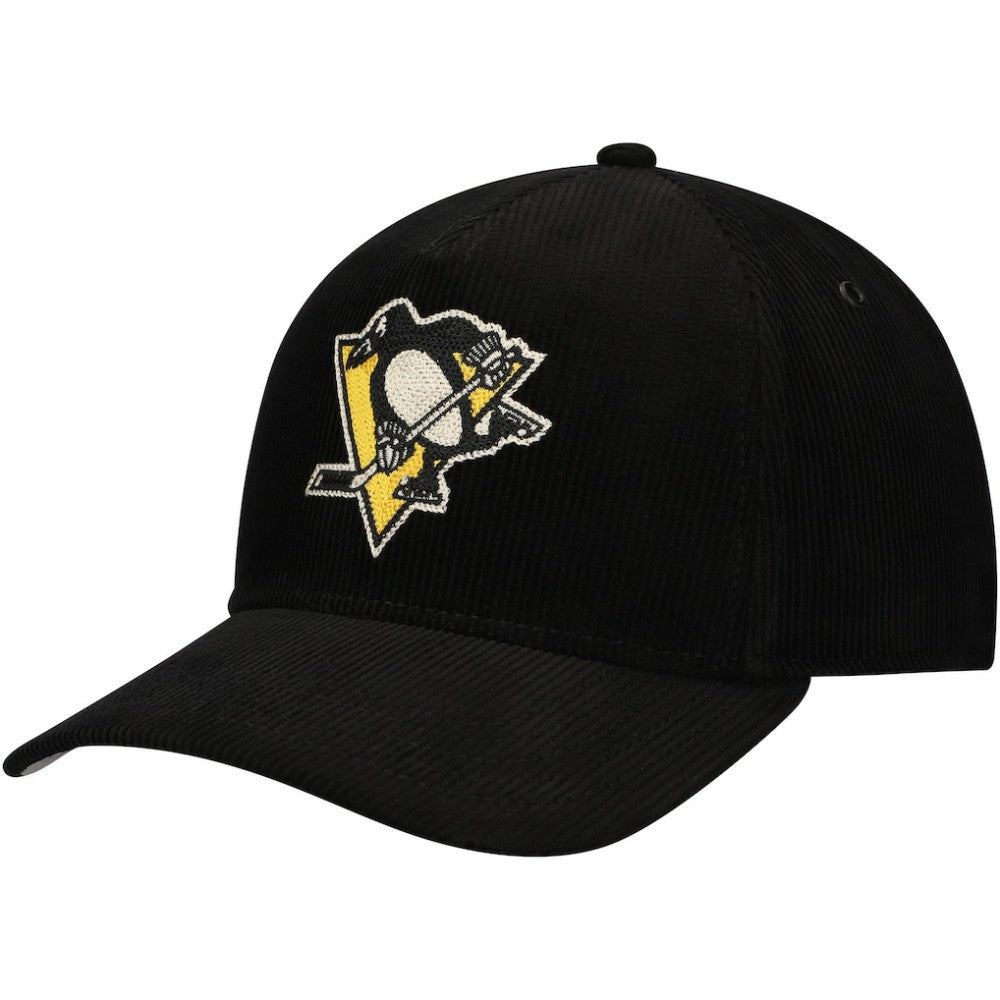 Pittsburgh Penguins American Needle Corduroy Chain Stitch Adjustable Hat Outlet
