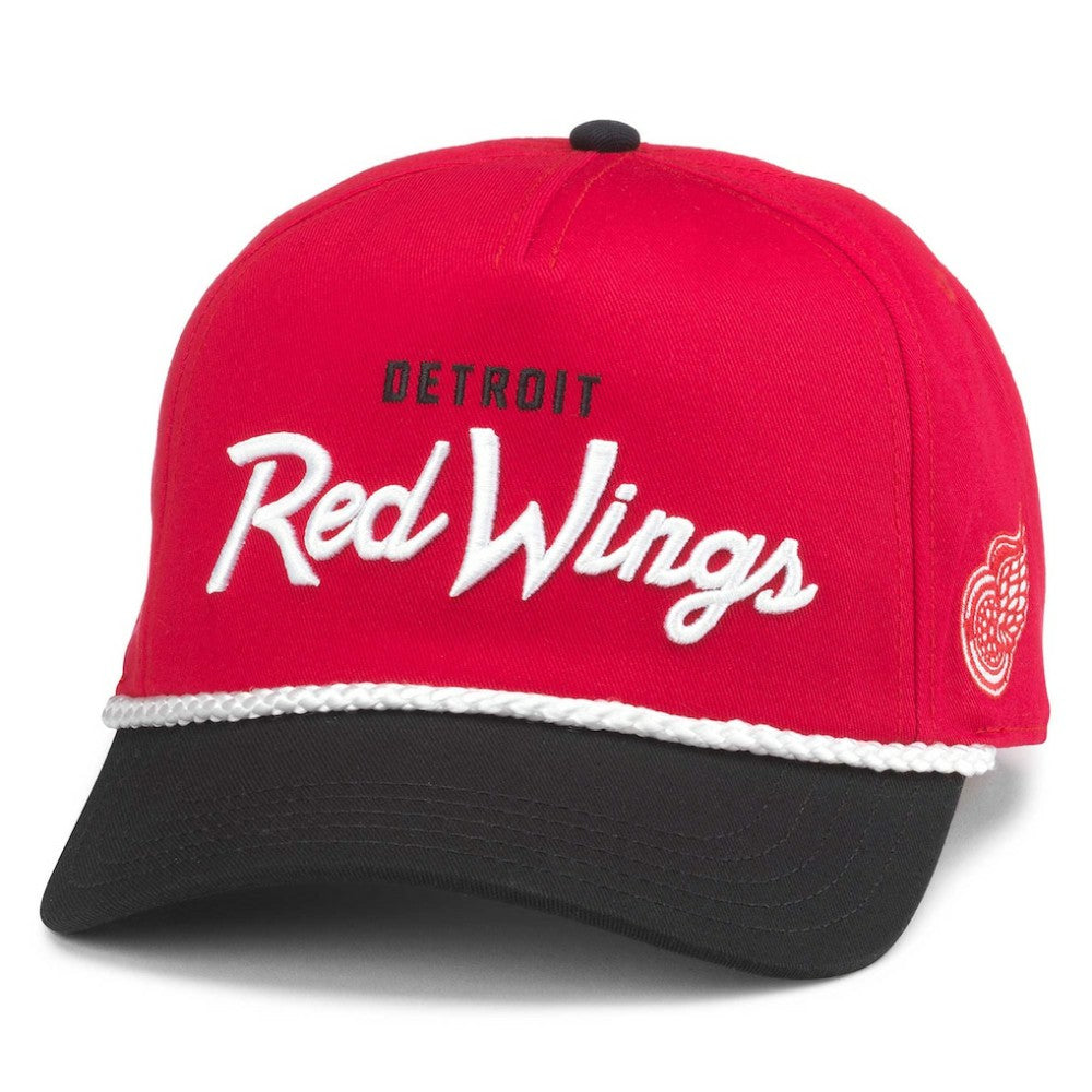 Detroit Red Wings American Needle Roscoe Washed Twill Adjustable Hat On Sale
