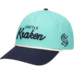 Seattle Kraken American Needle Roscoe Washed Twill Adjustable Hat Sale