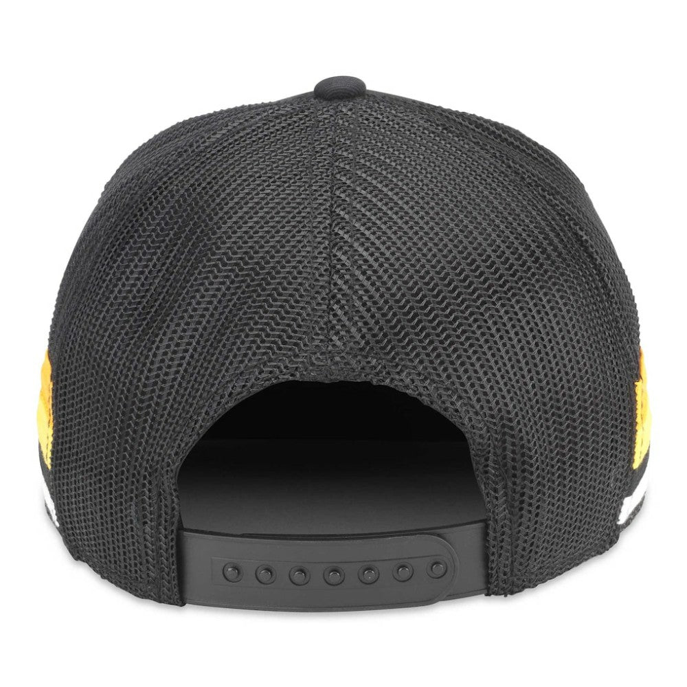 Boston Bruins American Needle HotFoot Stripes Trucker Adjustable Hat Discount