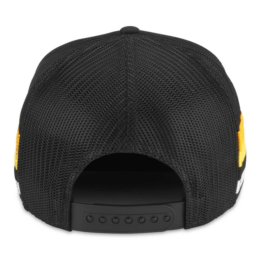 Pittsburgh Penguins American Needle HotFoot Stripes Trucker Adjustable Hat Sale