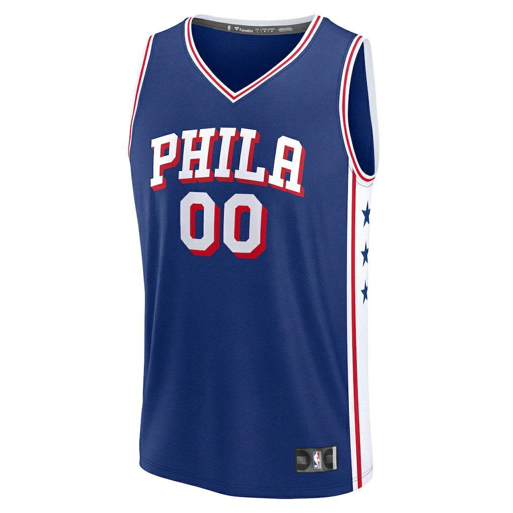 Philadelphia 76ers Youth Fast Break Custom Replica Jersey For Sale