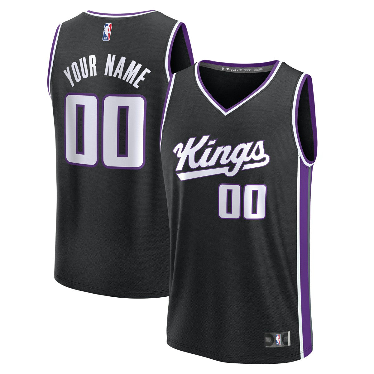 Sacramento Kings Youth Fast Break Custom Replica Jersey Outlet