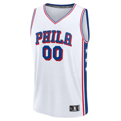 Philadelphia 76ers Youth Fast Break Custom Replica Jersey Discount