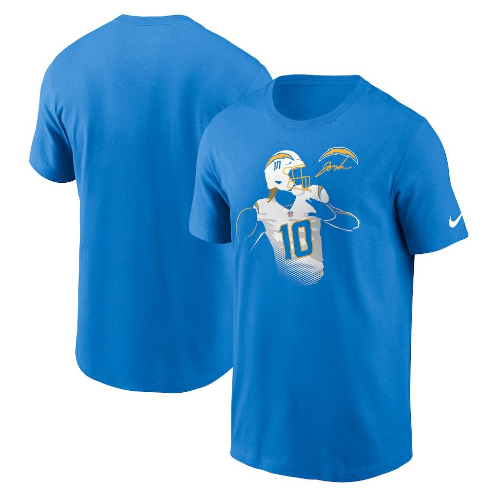 Los Angeles Chargers Nike Justin Herbert  Player Graphic T-Shirt