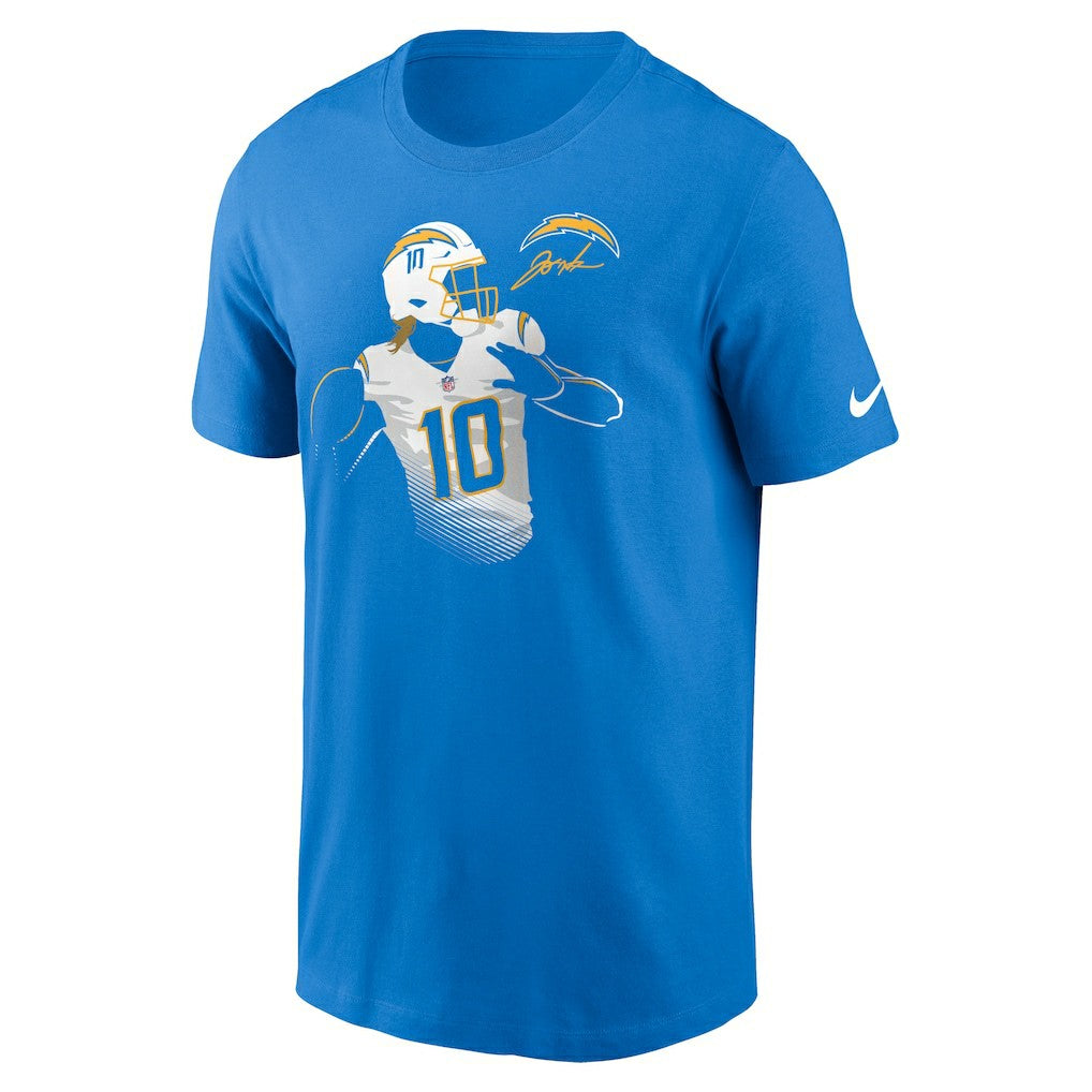 Los Angeles Chargers Nike Justin Herbert  Player Graphic T-Shirt