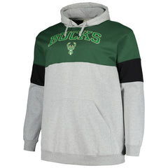 Milwaukee Bucks Big & Tall Pullover Hoodie Outlet