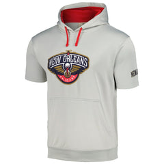 New Orleans Pelicans Short Sleeve Pullover Hoodie On Sale