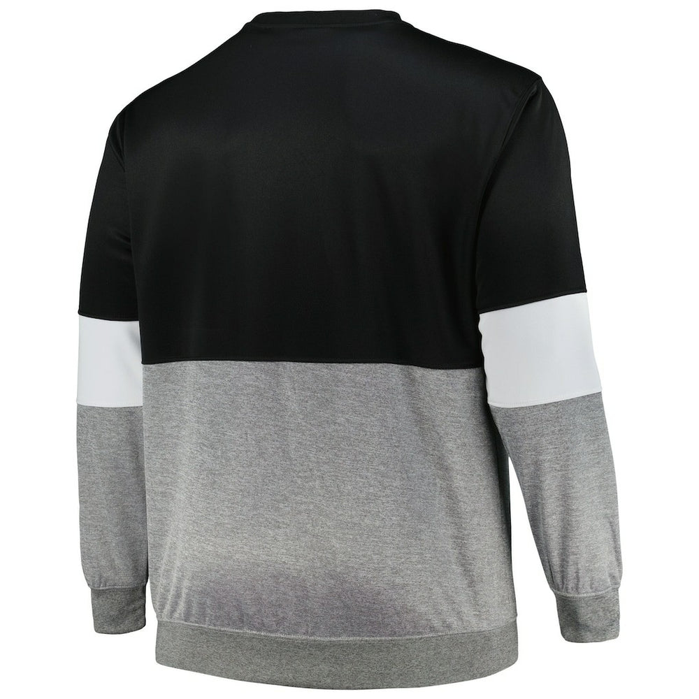 Brooklyn Nets Big & Tall Split Pullover Sweatshirt New