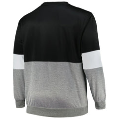 Brooklyn Nets Big & Tall Split Pullover Sweatshirt New
