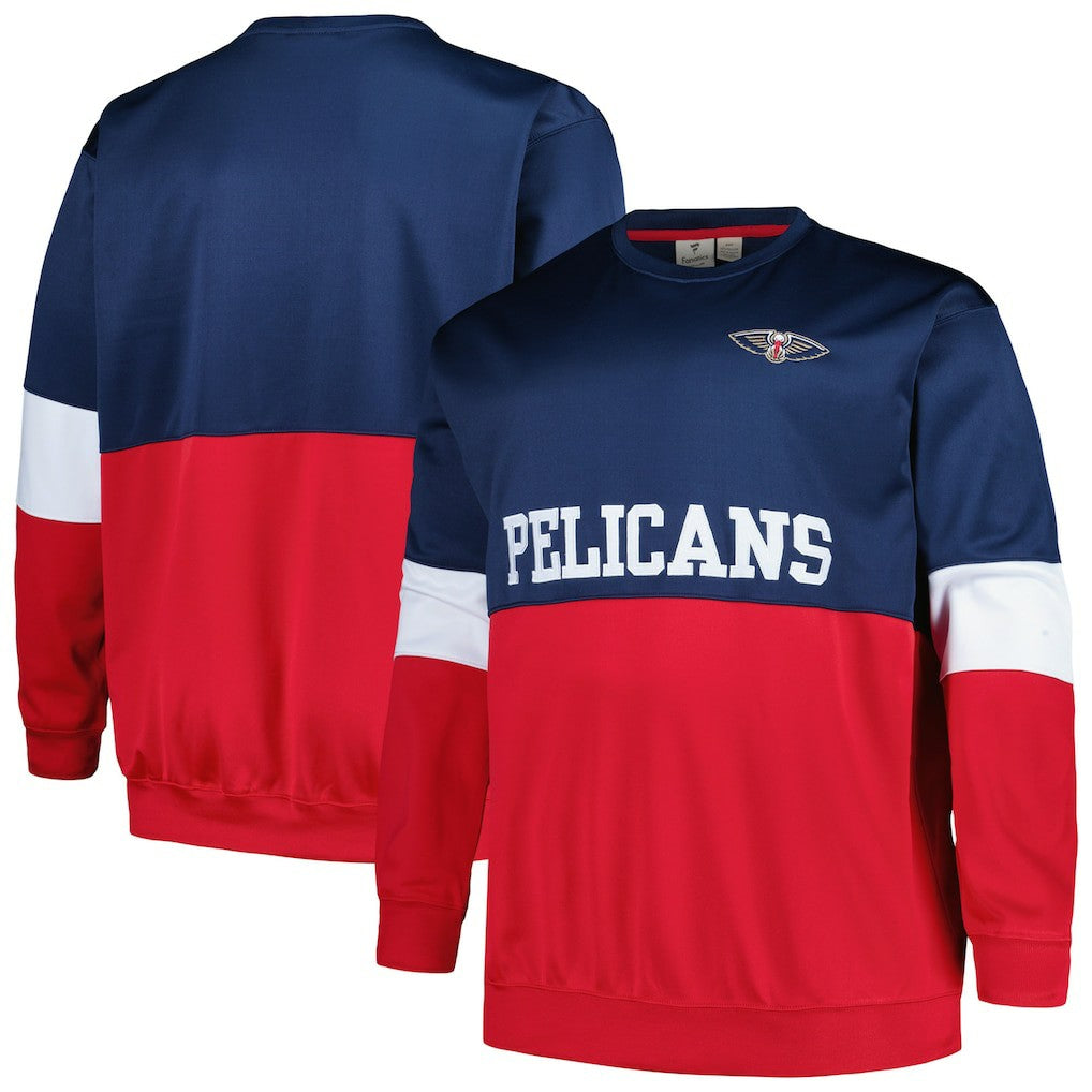 New Orleans Pelicans Big & Tall Split Pullover Sweatshirt Discount