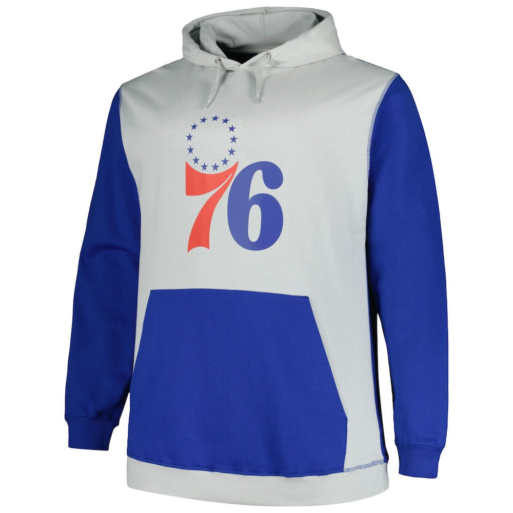Philadelphia 76ers Big & Tall Primary Arctic Pullover Hoodie Online