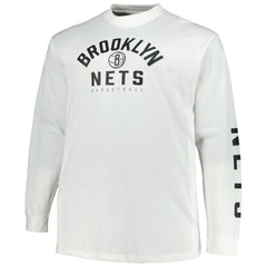 Brooklyn Nets Big & Tall Short Sleeve & Long Sleeve T-Shirt Set For Sale