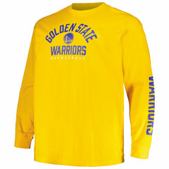 Golden State Warriors Big & Tall Short Sleeve & Long Sleeve T-Shirt Set sale On Sale