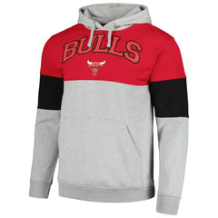 Chicago Bulls Contrast Pieced Pullover Hoodie sale For Sale
