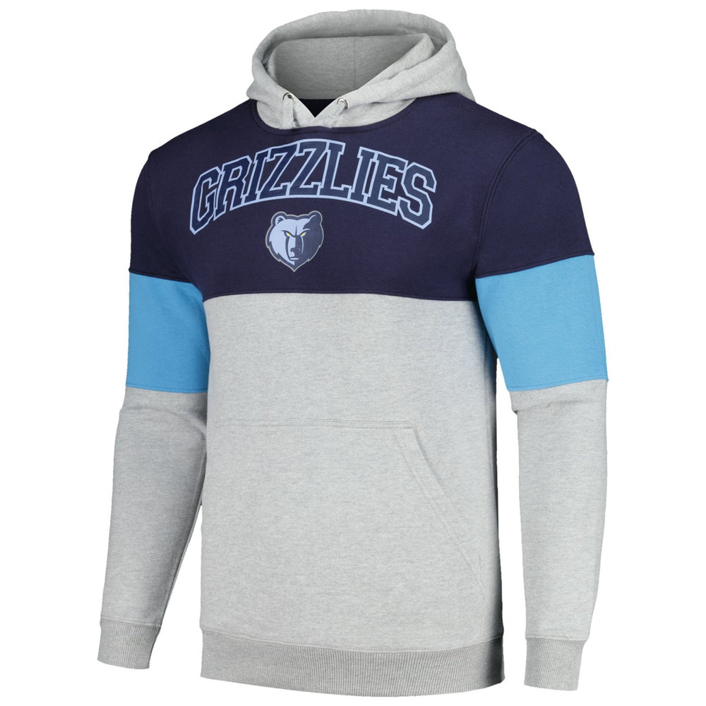 Memphis Grizzlies Contrast Pieced Pullover Hoodie Discount