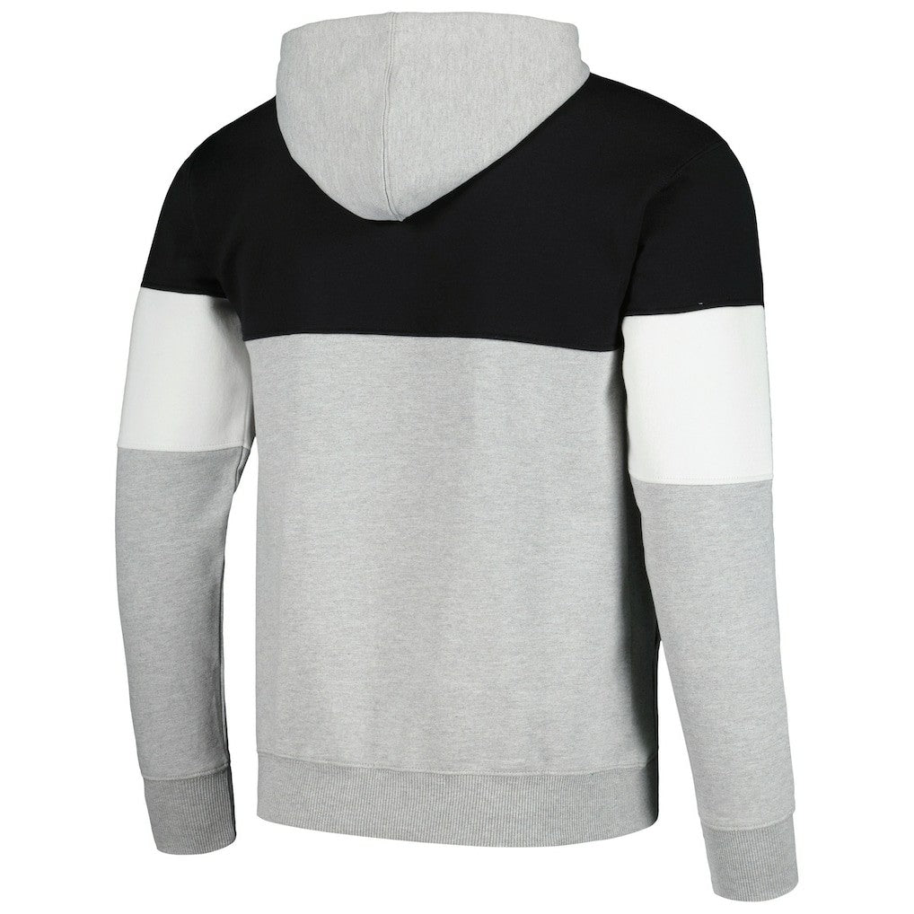 Brooklyn Nets Contrast Pieced Pullover Hoodie New