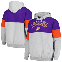 Phoenix Suns Contrast Pieced Pullover Hoodie Discount