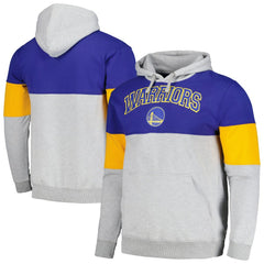Golden State Warriors Contrast Pieced Pullover Hoodie sale Online