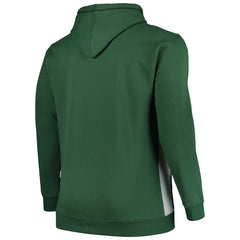 Milwaukee Bucks Big & Tall Contrast Pieced Stitched Full-Zip Hoodie Discount