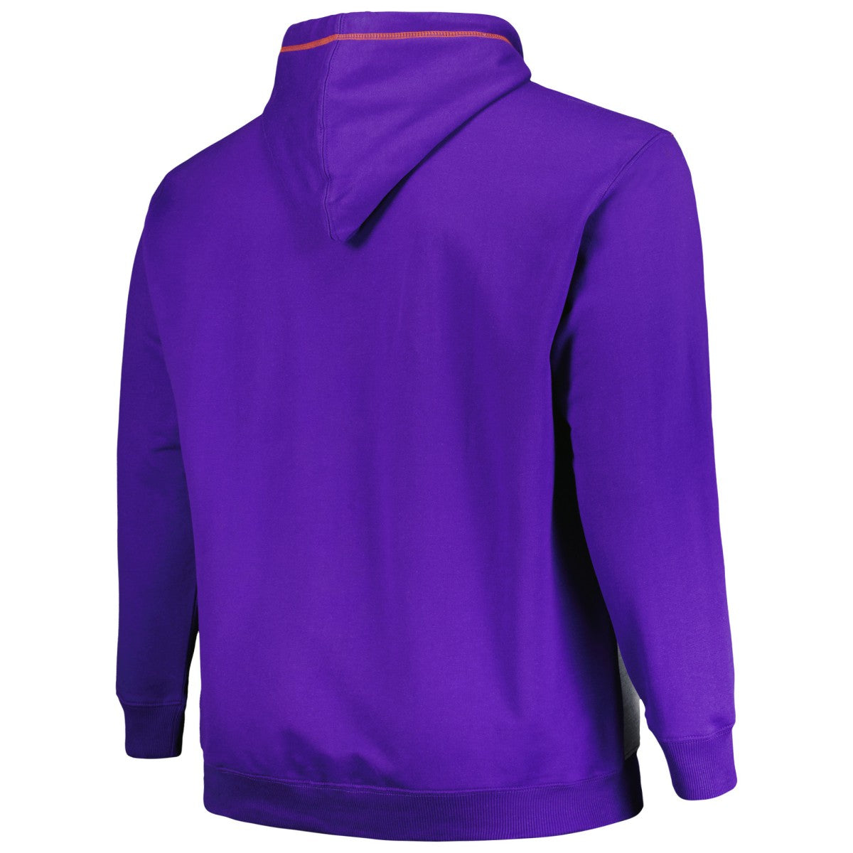 Phoenix Suns Big & Tall Contrast Pieced Stitched Full-Zip Hoodie New