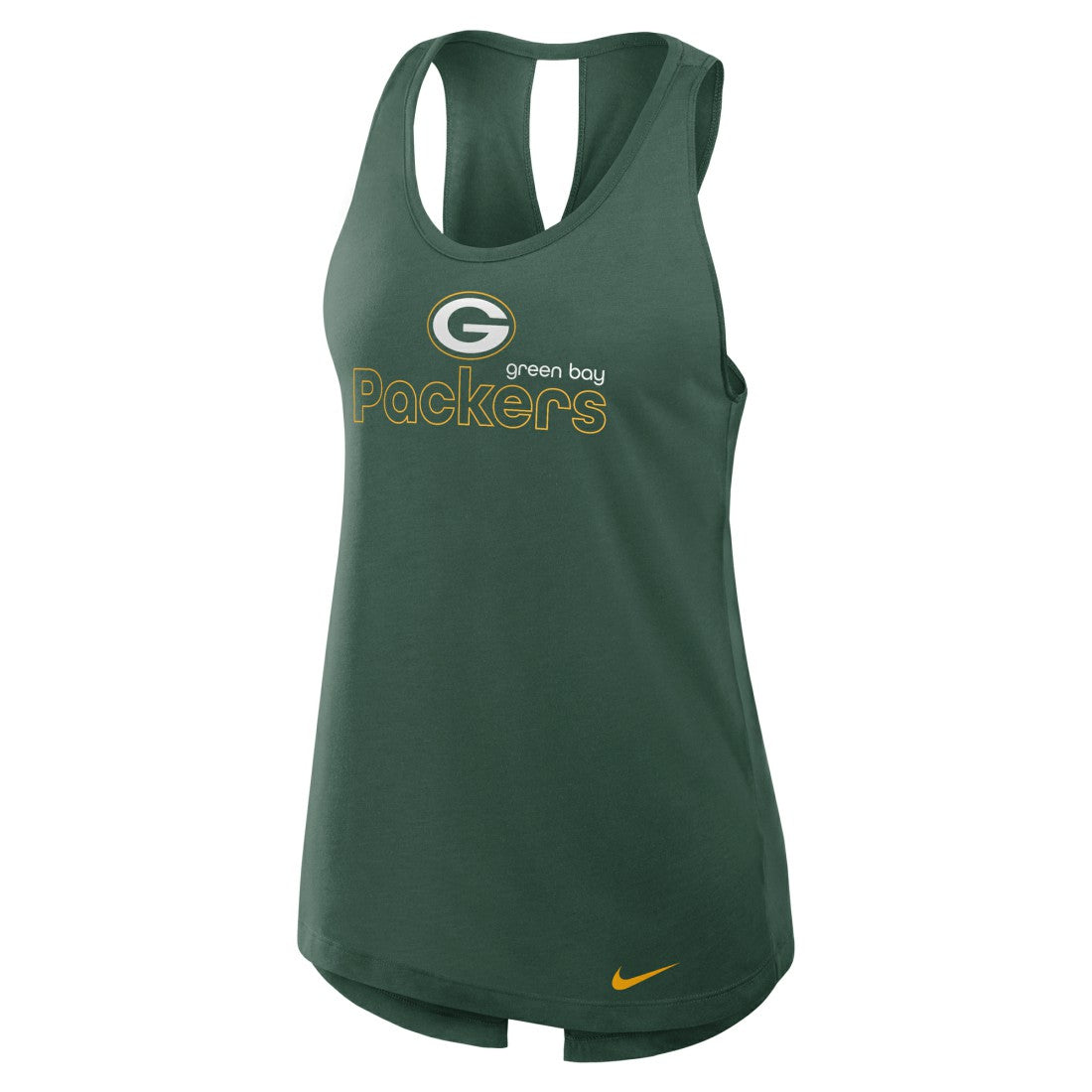Green Bay Packers Nike Women's Plus Size Performance Tank Top