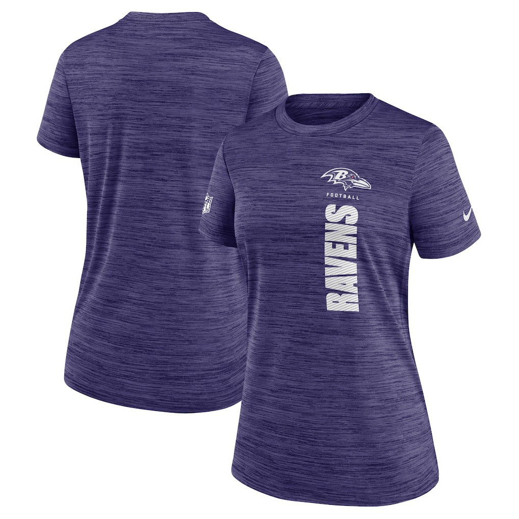 Baltimore Ravens Nike Women's Sideline Velocity Dri-FIT T-Shirt