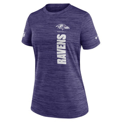 Baltimore Ravens Nike Women's Sideline Velocity Dri-FIT T-Shirt