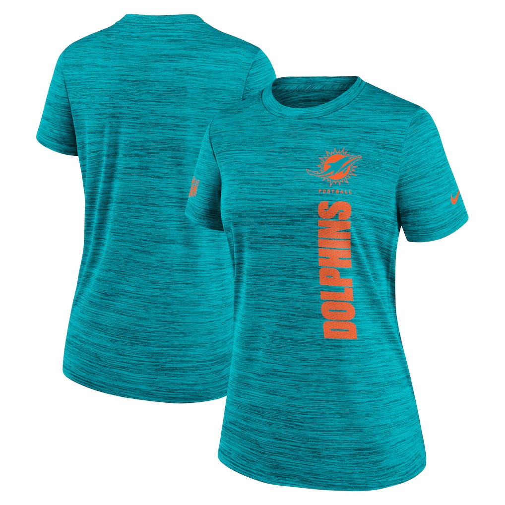 Miami Dolphins Nike Women's Sideline Velocity Dri-FIT T-Shirt
