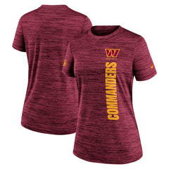 Washington Commanders Nike Women's Sideline Velocity Dri-FIT T-Shirt