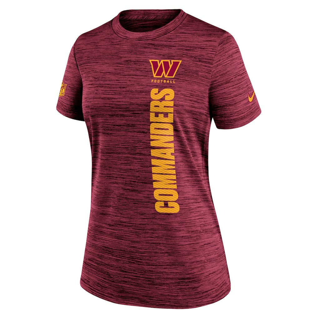 Washington Commanders Nike Women's Sideline Velocity Dri-FIT T-Shirt