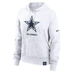 Dallas Cowboys Nike Women's Gym Vintage Logo Pullover Hoodie