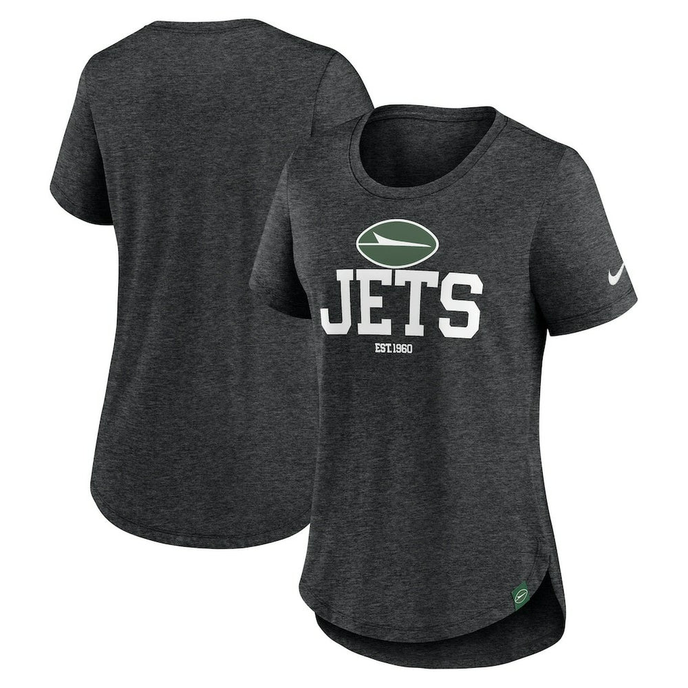 New York Jets Nike Women's Fashion Tri-Blend T-Shirt