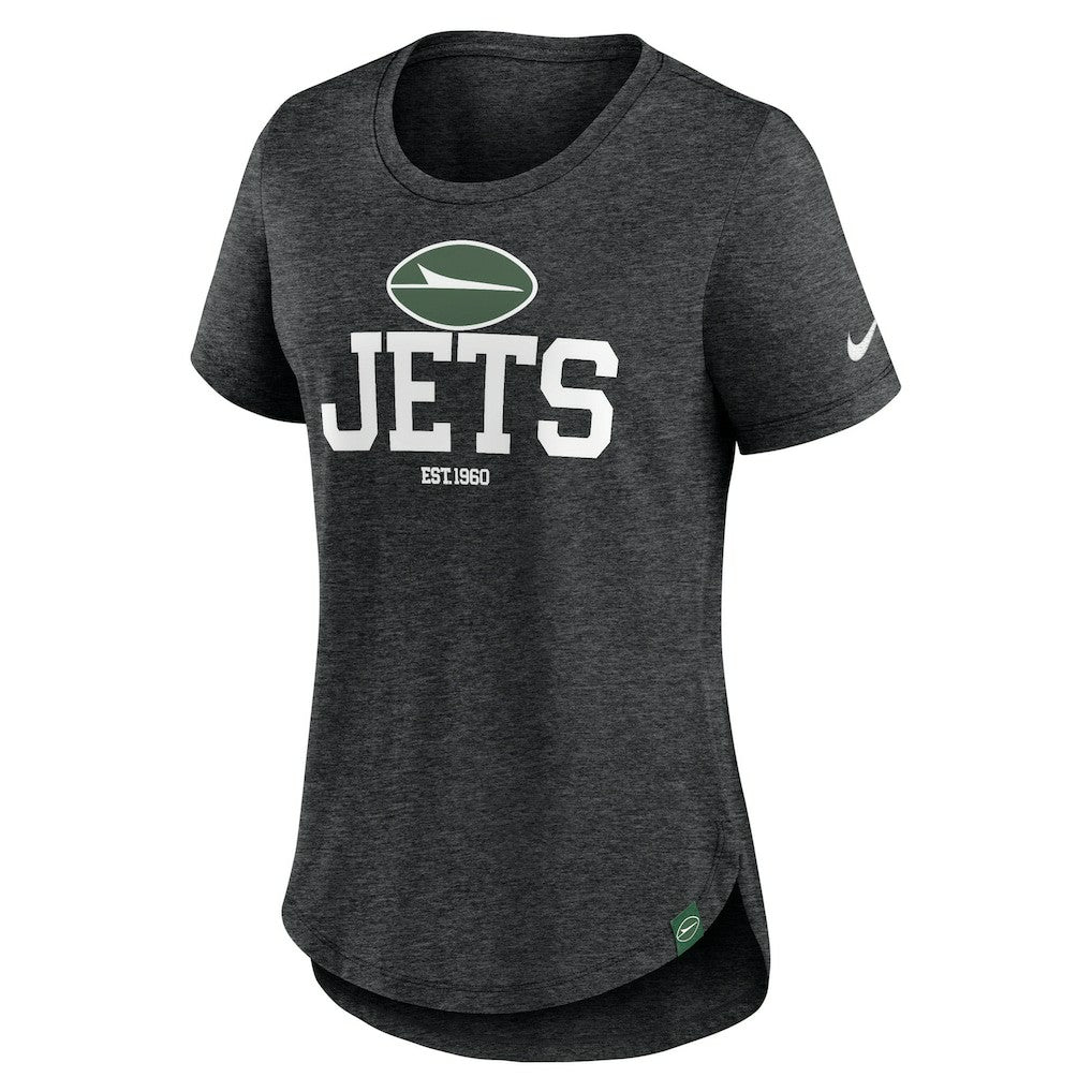 New York Jets Nike Women's Fashion Tri-Blend T-Shirt