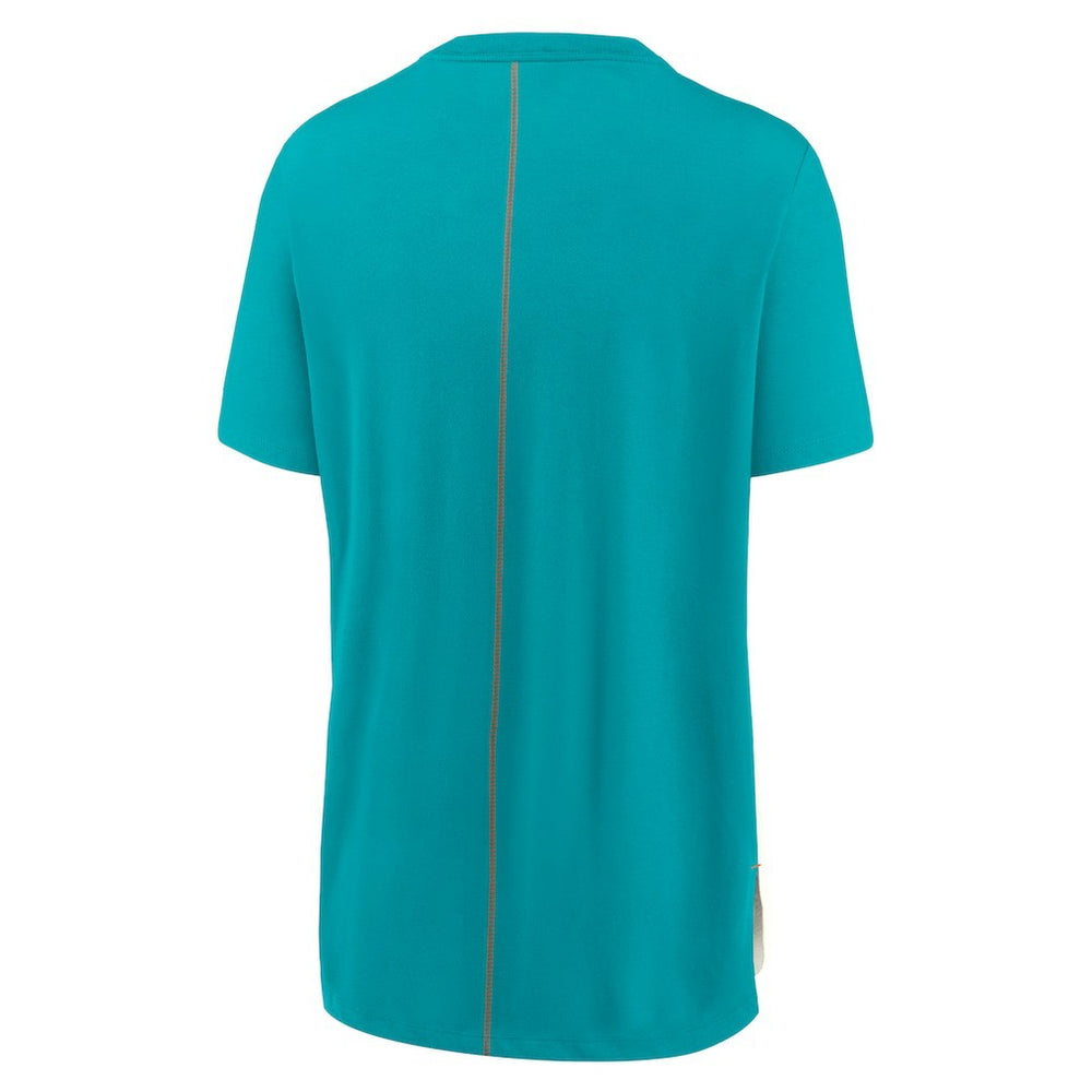 Miami Dolphins Nike Women's Wordmark Tri-Blend T-Shirt