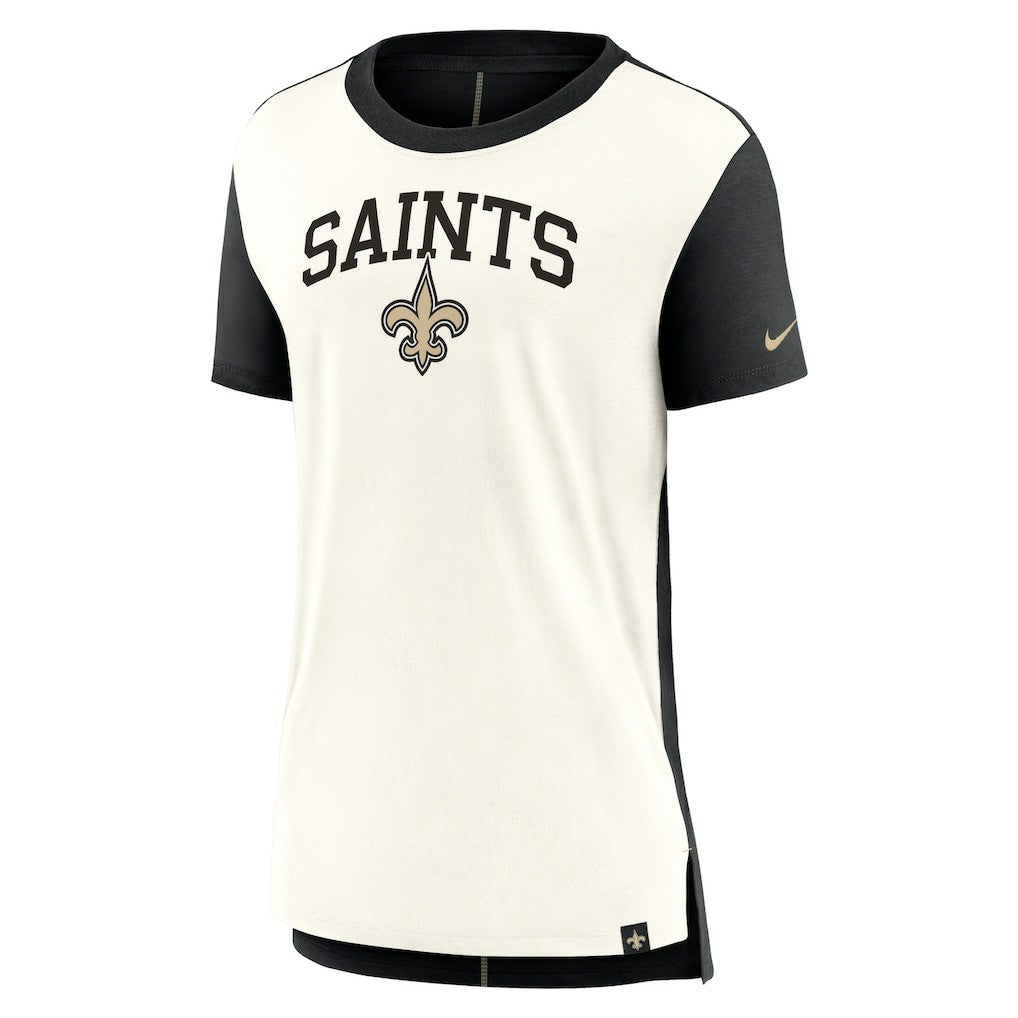 New Orleans Saints Nike Women's Wordmark Tri-Blend T-Shirt