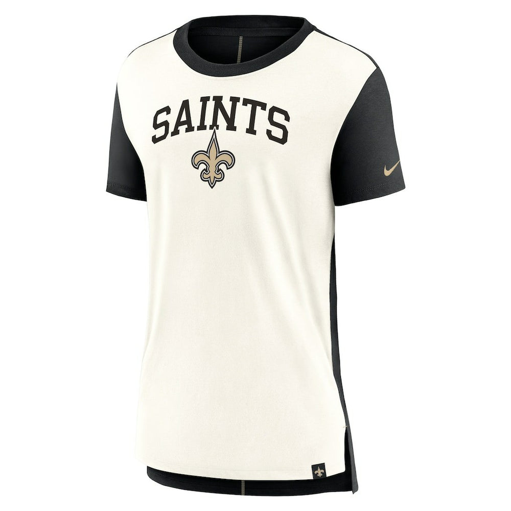New Orleans Saints Nike Women's Wordmark Tri-Blend T-Shirt