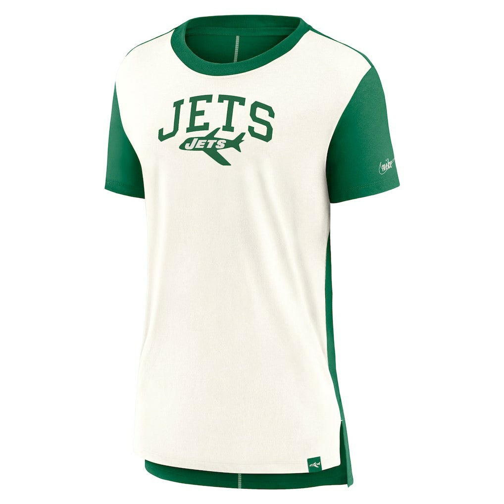 New York Jets Nike Women's Wordmark Tri-Blend T-Shirt