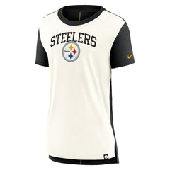 Pittsburgh Steelers Nike Women's Wordmark Tri-Blend T-Shirt
