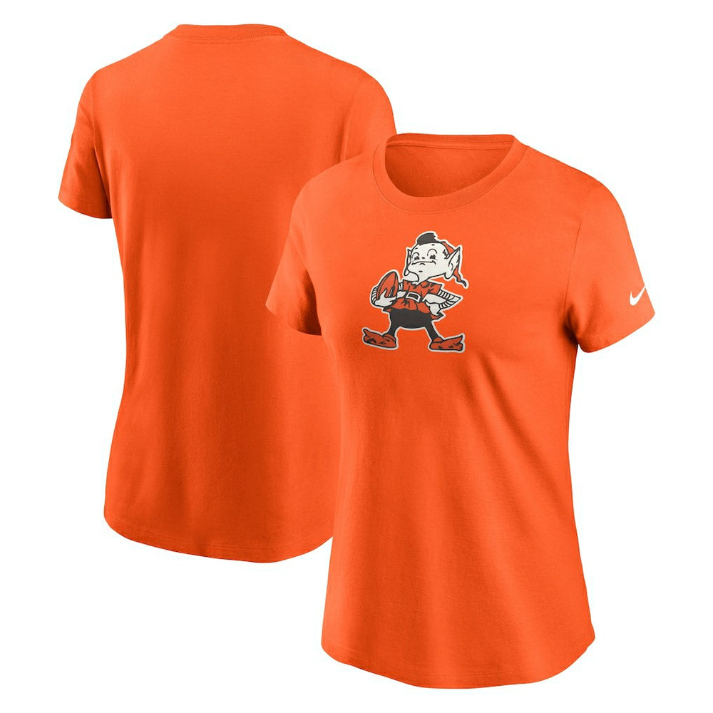 Cleveland Browns Nike Women's Throwback Primary Logo T-Shirt