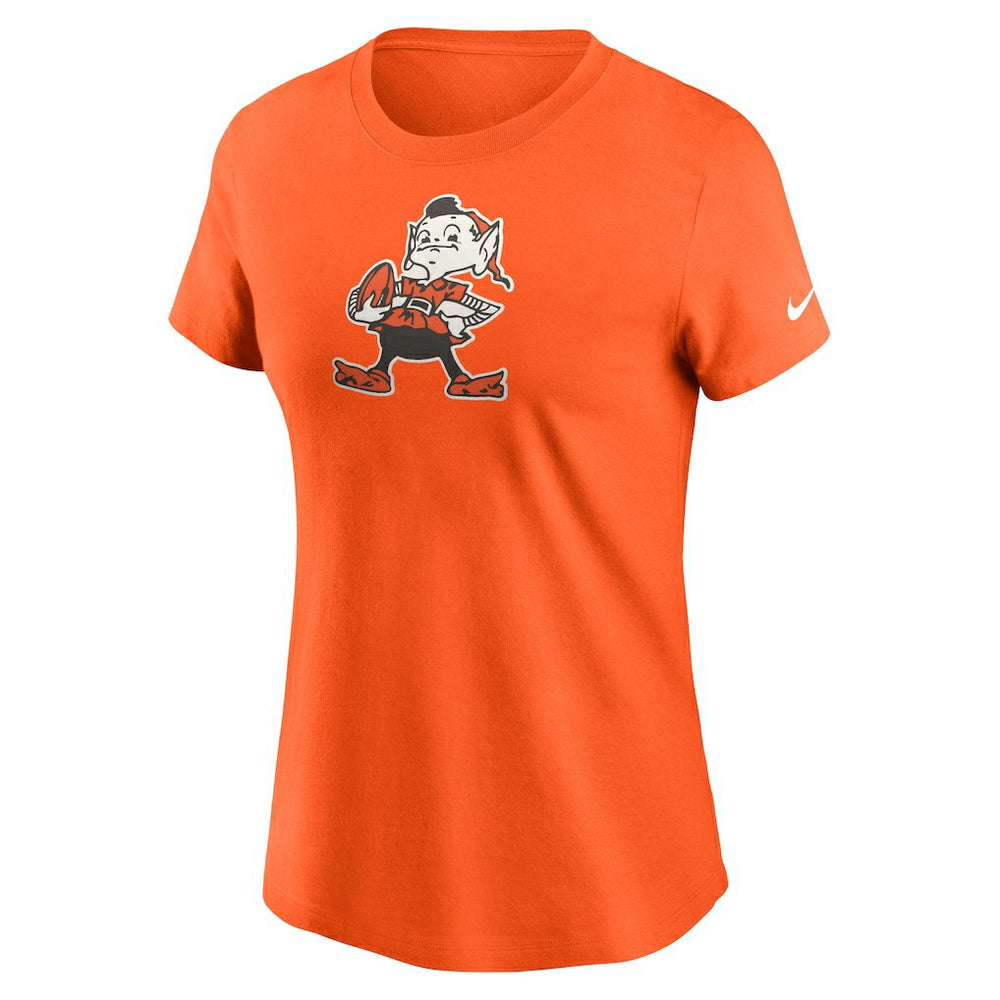 Cleveland Browns Nike Women's Throwback Primary Logo T-Shirt