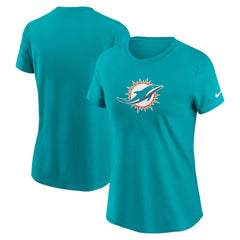 Miami Dolphins Nike Women's Primary Logo T-Shirt