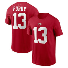 San Francisco 49ers Nike Brock Purdy  Youth Player Name & Number T-Shirt